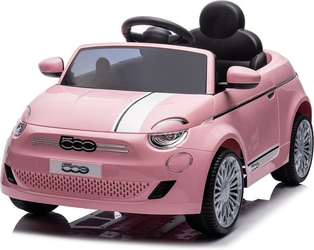 Chipolino Fiat 500 Kinder Elektroauto mit Fernbedienung pink - Bild 1