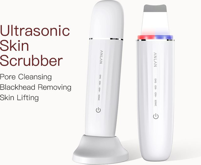 ANLAN Ultraschall-Hautreiniger Peeling, Unisex - Bild 1