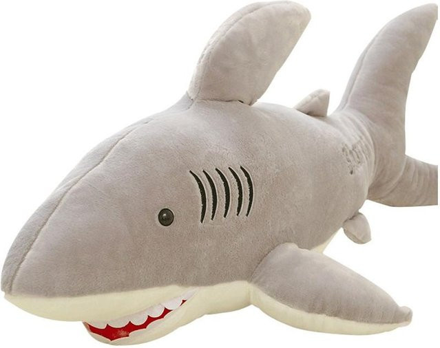 Kidsly Plüschhaie, Kuscheltiere, 55cm, ab 3 Jahre - Bild 1