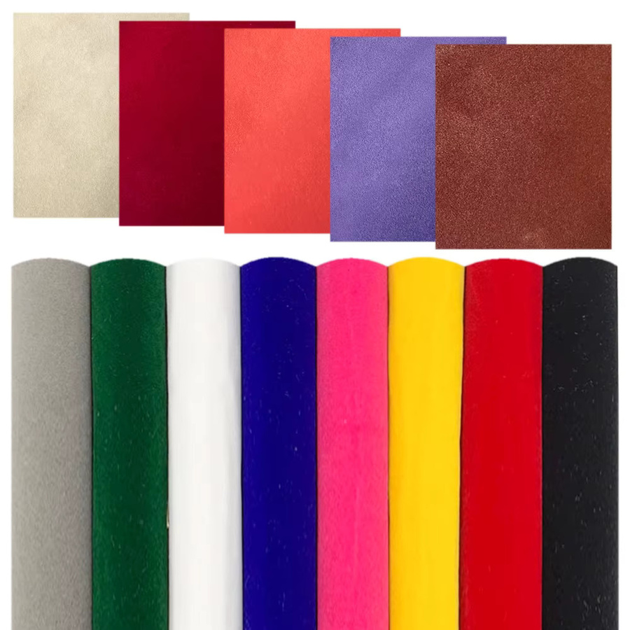 Findohope Selbstklebender Samtstoff Set mit 13 Blättern für DIY Handarbeit und Schmuckschubladen-Liner, Breite: 19,8 cm, Tiefe: 15 cm - Bild 5