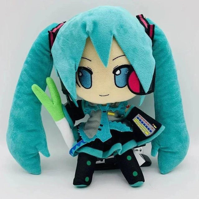 Hatsune Miku Plüschtier, Plüschpuppe, 25cm, ab 14 Jahren - Bild 1