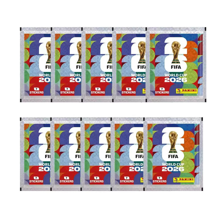 Panini FIFA Weltmeisterschaft Fußball-Karten-Sticker-Pack, 50 Packungen, ab 14 Jahren - Bild 3
