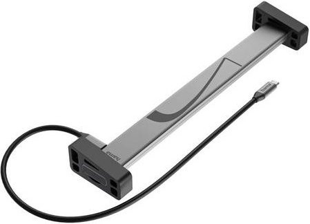 Hama USB-C Dockingstation Connect2Office Work mit 12 Ports, HDMI 4K UHD, Ethernet/LAN und Power Delivery in Grau - Bild 1