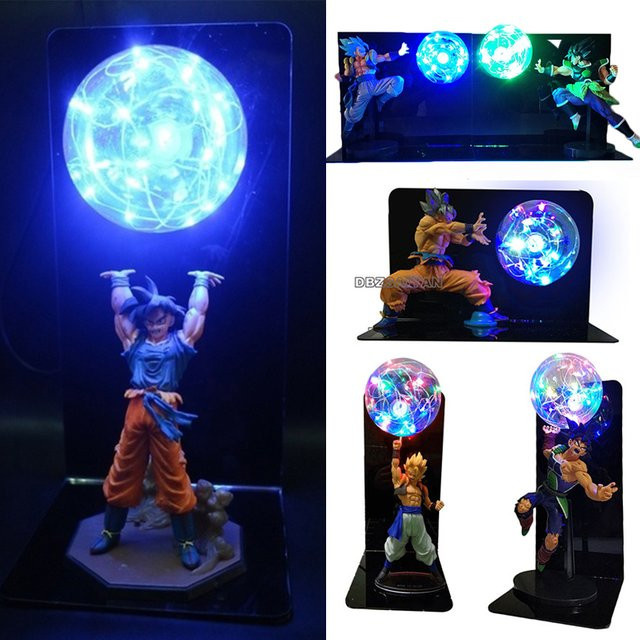 Bandai Dragon Ball LED Nachtlicht Goku Vegeta Gogeta - Bild 1