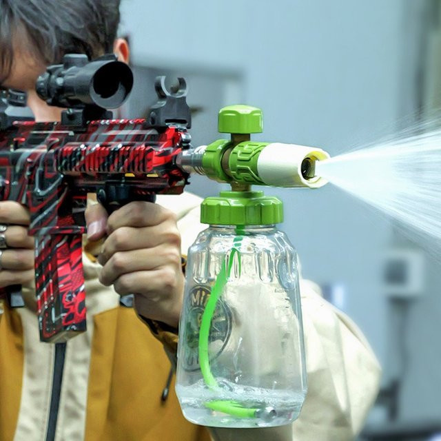 M416 Hochdruck Spritzpistole für die Autoreinigung und Gartenbewässerung in Blau und Mehrfarbig - Bild 1