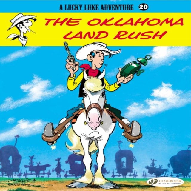 Lucky Luke 20 Der Oklahoma-Landrausch von Morris & Goscinny, Taschenbuch - Bild 1