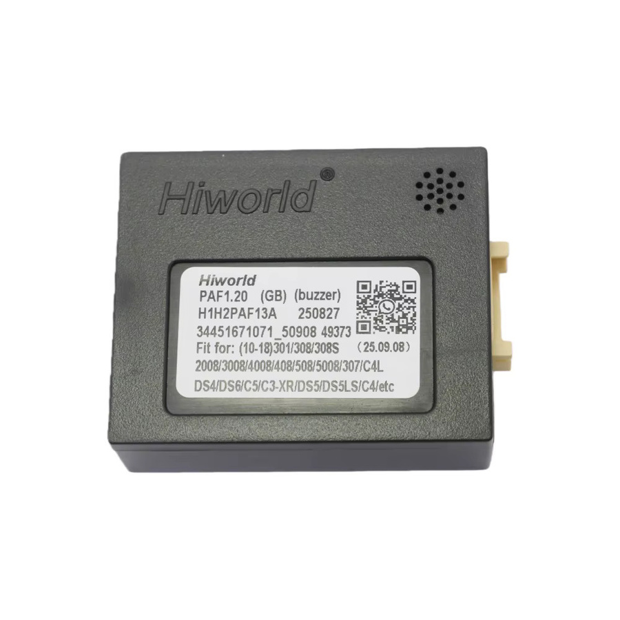 Hiworld PAF1.20 CanBus Decoder-Adapter 16-polig in Schwarz für PSA Peugeot und Citroen sowie DS Modelle - Bild 3