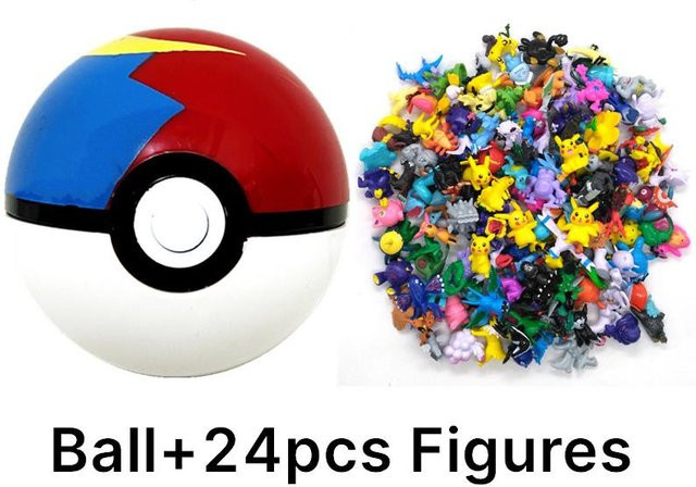 Yiran toy Pokémon Anime Action Figuren Pokeball Monster Spielzeug 6-12 Jahre - Bild 1
