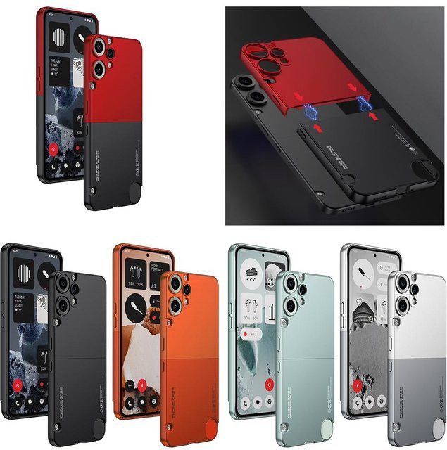 Schutzhülle für Nothing CMF Phone 2 Pro mit Kontrastfarbe und vollständigem Schutz - Bild 1
