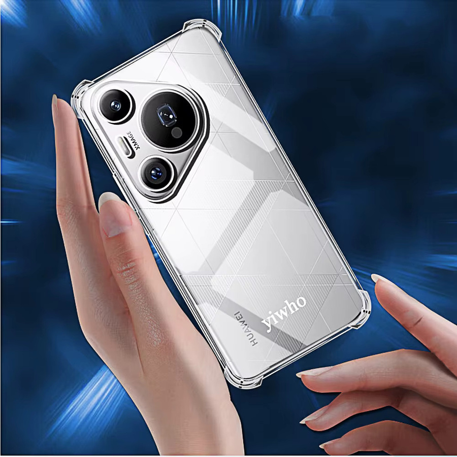 Stoßfeste und transparente Handyhülle aus weichem TPU für Huawei Pura 70 Pro Plus, P70, P60 und P50 Pro - Bild 5