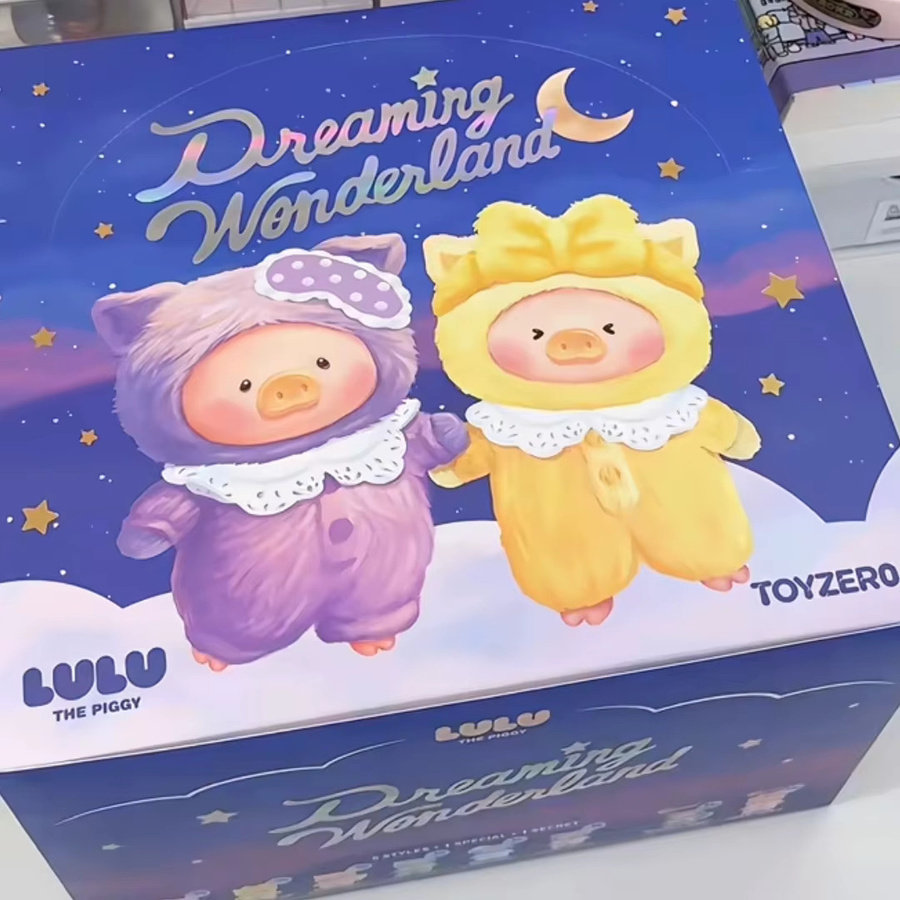 52TOYS Lulu Pig Dreaming Wonderland Series Plüsch-Blindbox, Einzelfigur - Bild 3