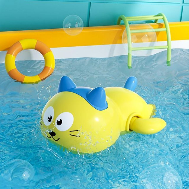 Kidsly Schwimmendes Aufziehspielzeug, Tier, Badespielzeug, ab 0 Jahren - Bild 1