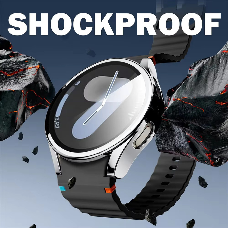 NEY Schutzhülle für Samsung Galaxy Watch, Silikon, transparent, Unisex - Bild 4