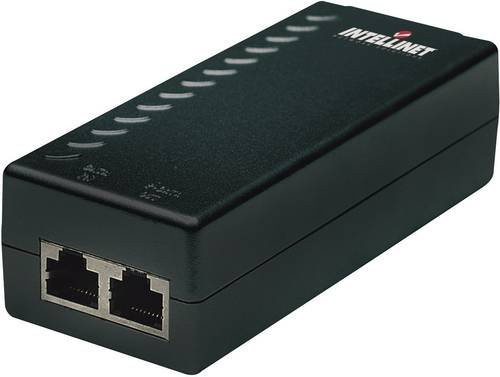 Intellinet PoE Injektor 524179 100MBit/s IEEE 802.3af 12.95 W Schwarz - Bild 1