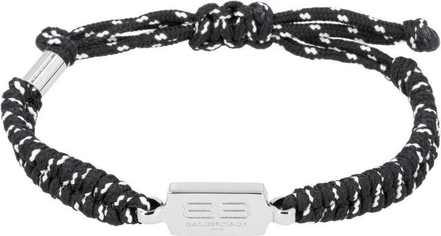 Balenciaga Armband, Edelstahl, Schwarz, Damen - Bild 1