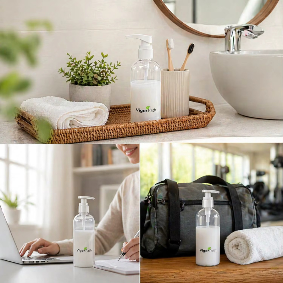 FIGHTYU Ersatz-Spenderpumpen für Shampoo und Conditioner, 4 Stück - Bild 4