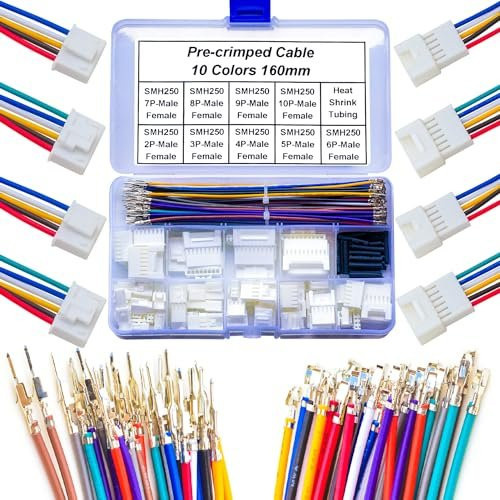 Yeonho SMH250 Stecker und Buchsen Connector Kit mit 2,5 mm Pitch YO-SMH250-MF - Bild 1