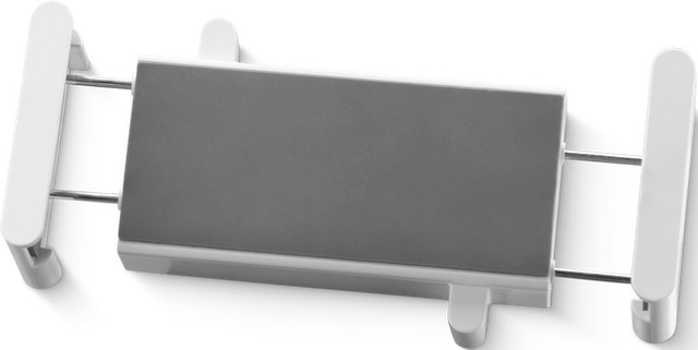 One For All Universal-Tablethalterung DM0040 für Monitorarm, Silber - Bild 1