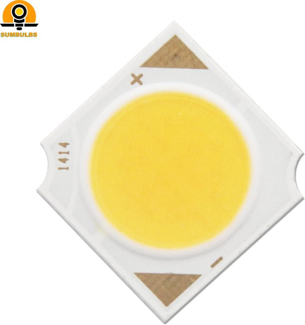 Sumbulbs LED-Modul mit COB-Lichtquelle und Epistar-Chips für Innenstrahler, Farbe: Weiß, Maße: 14 x 14 mm - Bild 1