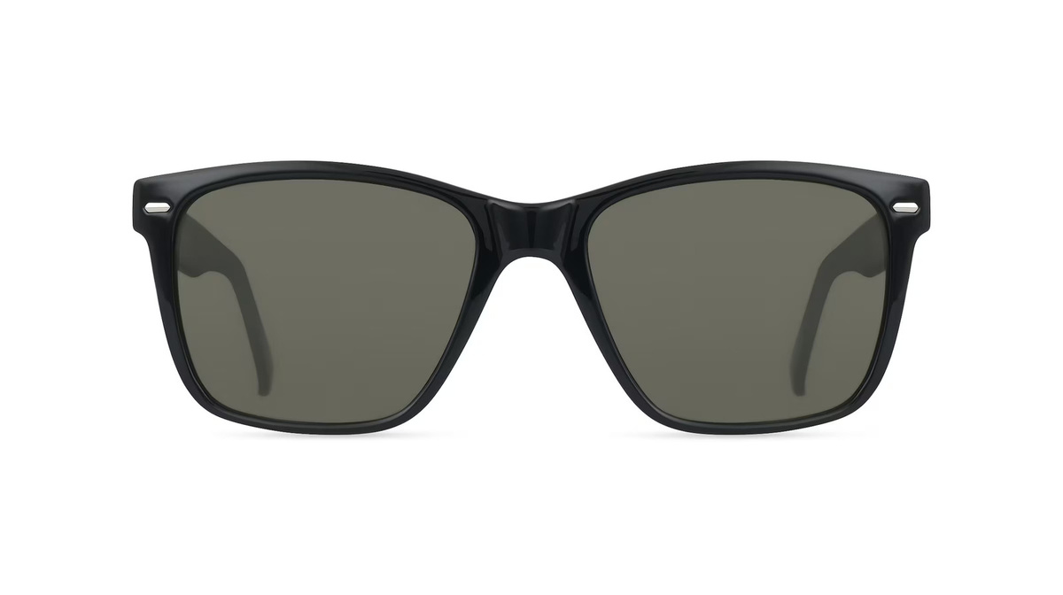 Fielmann MC 585 SUN CL WILHELM Sonnenbrille, Vollrand, Quadratisch, Schwarz, Herren, Kunststoff - Bild 1