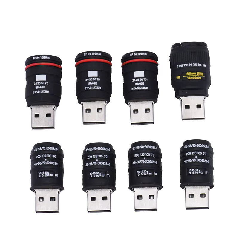JASTER USB 3.0 Flash-Laufwerk in Kameraform, Schwarz, 128 GB - Bild 3