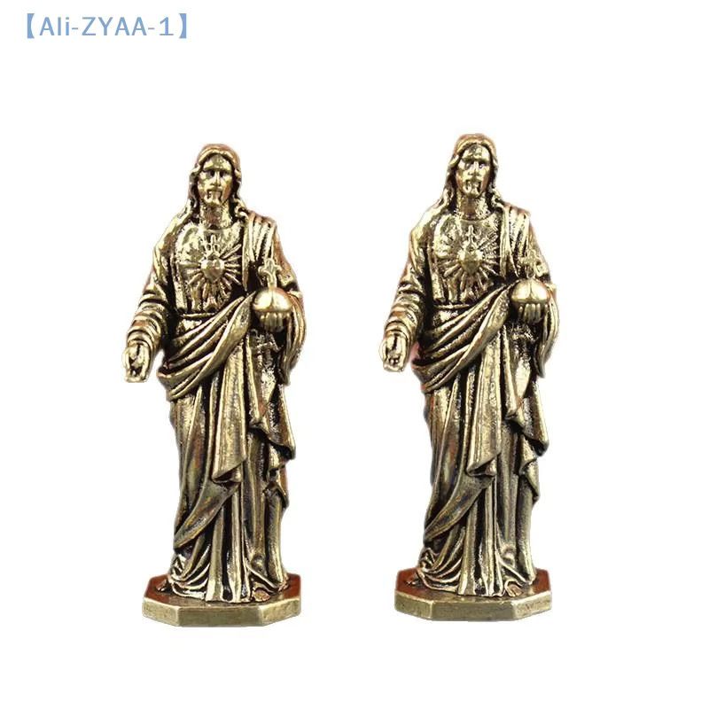 JETTING Handgefertigte Gott-Statue aus Messing im Vintage-Stil als Desktop-Dekoration - Bild 2