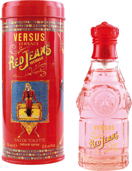 Versace Versus Red Jeans Eau de Toilette Spray, Blumig, Fruchtig - Bild 1