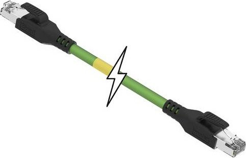 Molex 1201088353 Sensor-Aktor-Steckverbinder konfektioniert in Grün mit 1,0 m Kabellänge - Bild 1