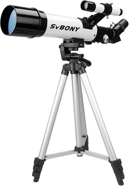 SVBONY SV501P Brechungsteleskop in Weiß für Anfänger und Erwachsene zur Beobachtung von Mond und Planeten - Bild 1