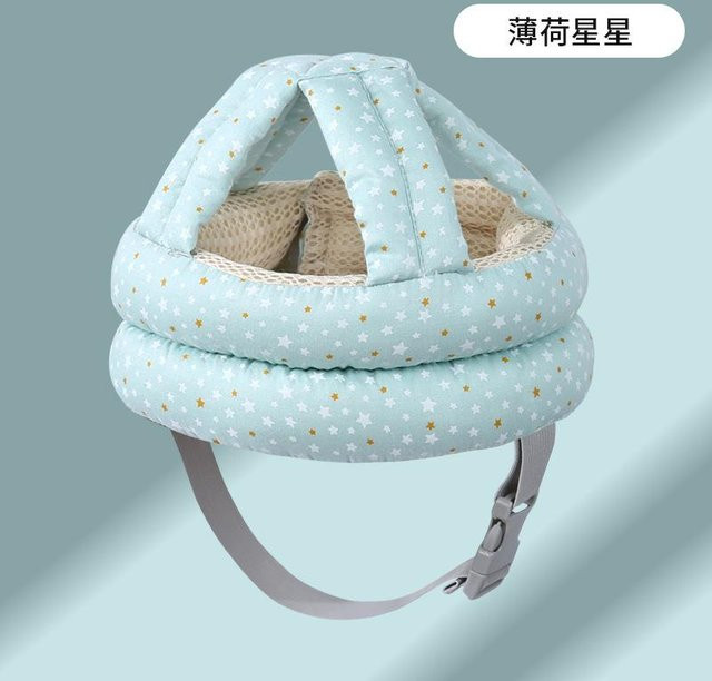 Binchi Fitness Baby-Sicherheitshelm Kopfschutzmütze für Kleinkinder in Multicolour mit verstellbarem Schaumstoff-Pad - Bild 1