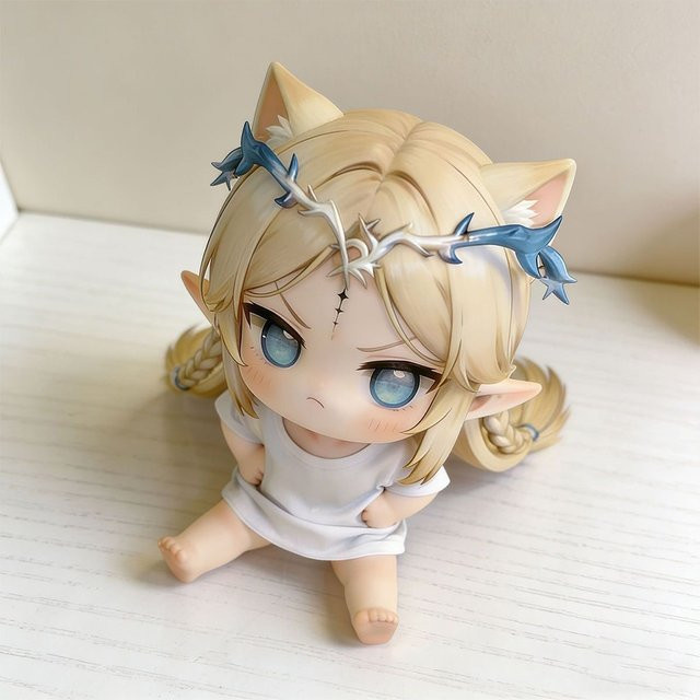 Bandai Wuthering Waves Cartethyia Anime-Actionfigur, Einzelfigur - Bild 1
