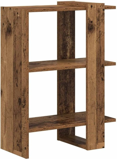 vidaXL Bücherregal Altholz-Optik in Braun, modernes Standregal aus Holzwerkstoff, B/T/H: 52 x 25 x 71,5 cm - Bild 1