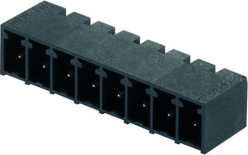 Weidmüller Stiftgehäuse-Platine BC/SC in Schwarz mit 3,81 mm Rastermaß, 400 Stück - Bild 1
