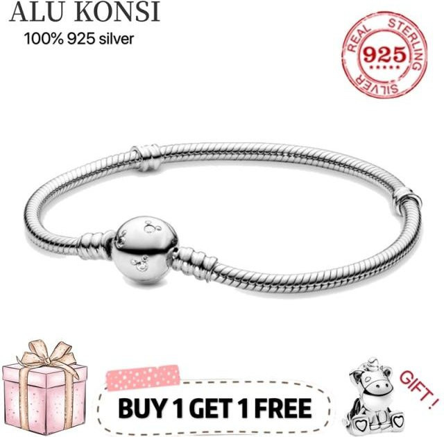 Yiran pet products Armband, 925 Silber, Damen, 21cm - Bild 1