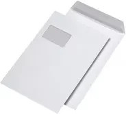 MAILmedia Versandtasche DIN C4 weiß selbstklebend aus Papier - Bild 1
