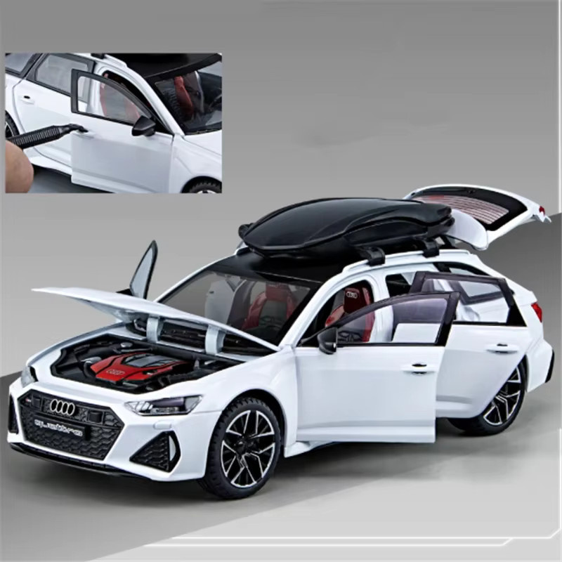 Maisto Audi RS6 Avant, Automodell, 1:24, Metall, mit Sound und Licht - Bild 2