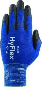 Ansell HyFlex 11-618 Nitrilhandschuhe in Blau, Größe 7 - Bild 1