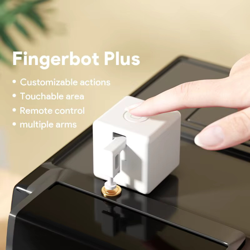 Tuya Fingerbot Plus Zigbee und Bluetooth smarter Roboter-Tastendrücker in Weiß für die Smart Life App mit CR2 Batterieversion - Bild 5