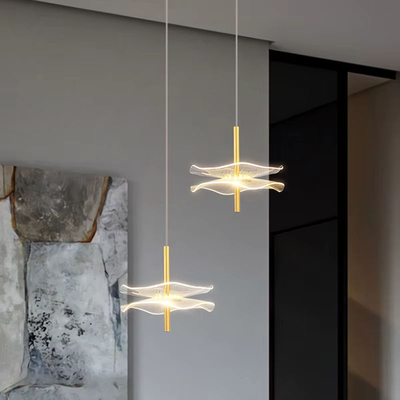 Glanz LED Pendelleuchte in Weiß für Esstisch, Wohnzimmer und Treppen im nordischen Design mit warmweißem Licht - Bild 3