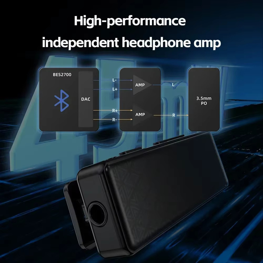 Fiio BTR11 Bluetooth 5.3 Empfänger mit LDAC und Mikrofon in Schwarz - Bild 4