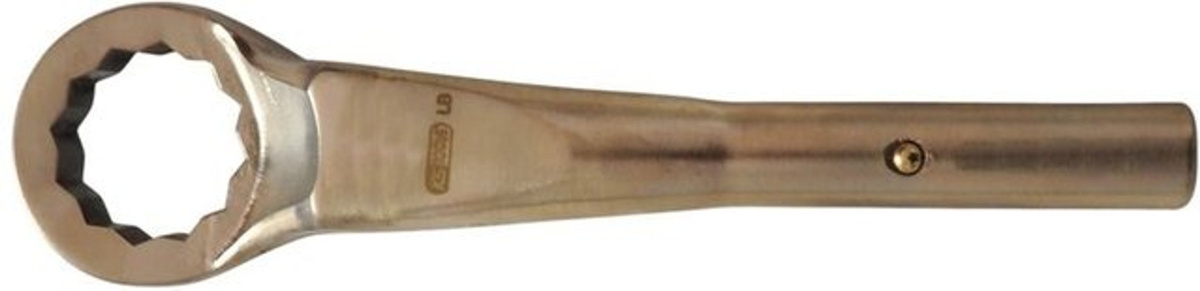 KS Tools BRONZEplus Zugringschlüssel aus Aluminium-Bronze in Gold, Größe: 50 mm - Bild 2
