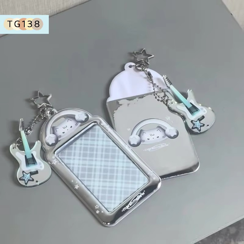 3-Zoll Fotokartenhalter als Taschenanhänger und Bildständer aus Kunststoff - Bild 2