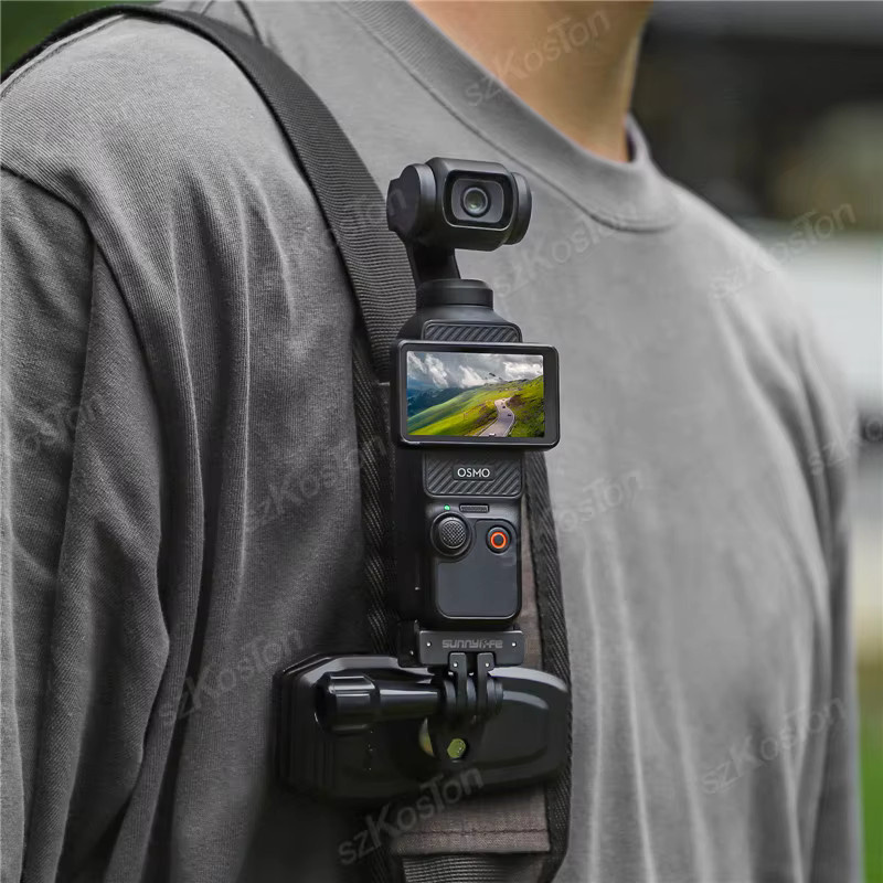 DJI Schnellwechseladapter und faltbare Erweiterungshalterung für OSMO Pocket 4 und OSMO Pocket 3 in Schwarz mit 1/4-Zoll-Schraubenloch - Bild 4