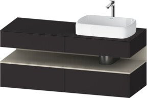 Duravit Waschtischunterschrank Qatego B/T/H: 140 x 55 x 60 cm - Bild 1