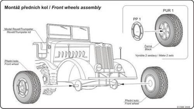 CMK Sd.Kfz. 9 Famo - Wheels - Bild 1