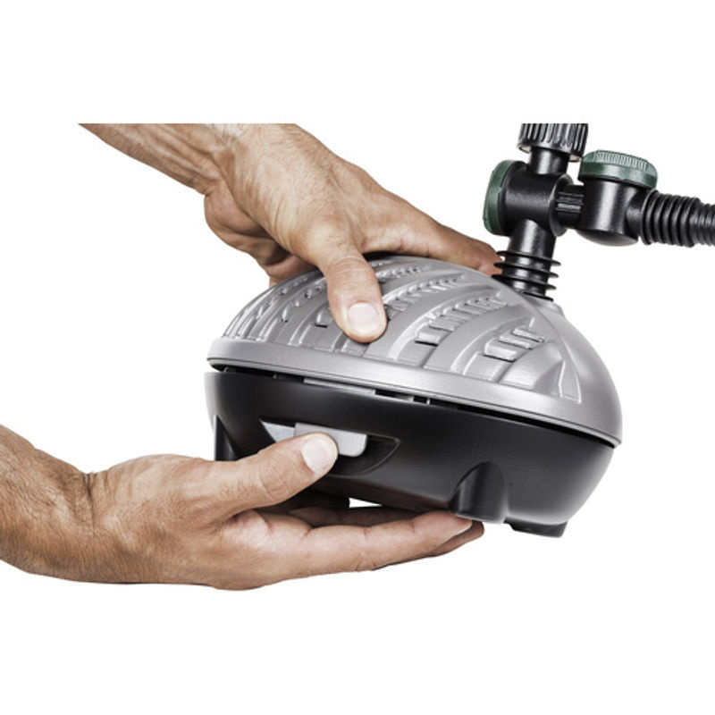 Heissner Teichpumpen-Set Aqua Jet Eco 4900 l/h in Grau - Bild 2