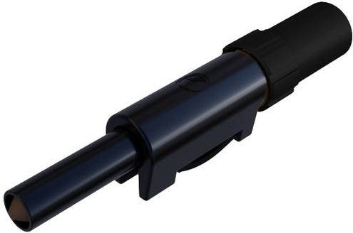 Hirschmann Test & Measurement SLS 20 B Laborstecker, gerade, Stift-Ø: 4mm, Schwarz - Bild 1