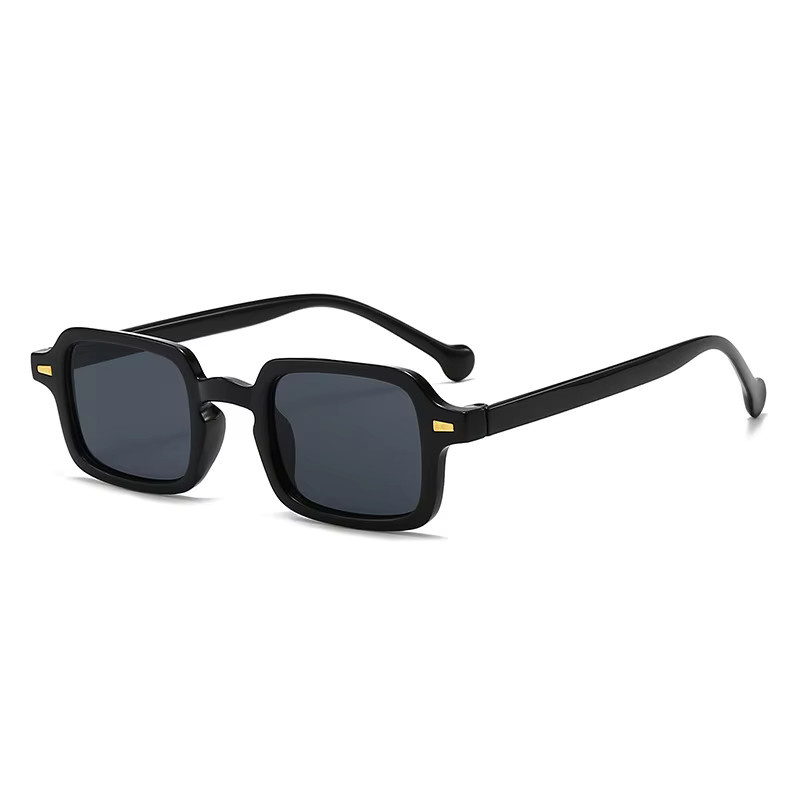 ZUIDID Sonnenbrille, rechteckig, Vollrand, Kunststoff, Unisex, schwarz - Bild 3