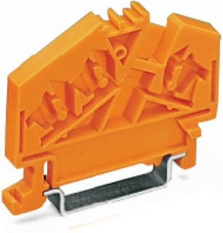 WAGO 280-654/056-000 Konturengleiches Distanzgehäuse in Orange, 100 Stück - Bild 1