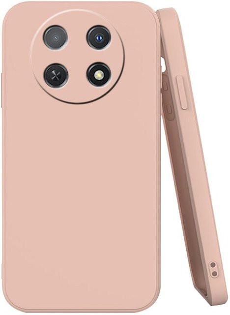 Stoßfeste Silikon TPU Bumper Armor Schutzhülle für Huawei Nova Y91 in Hellrosa - Bild 1